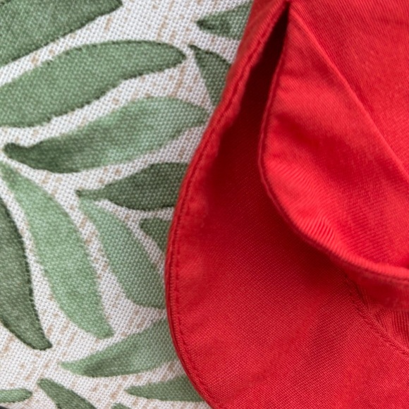 Banana Republic orange drawstring Skirt - size large - Picture 4 of 8